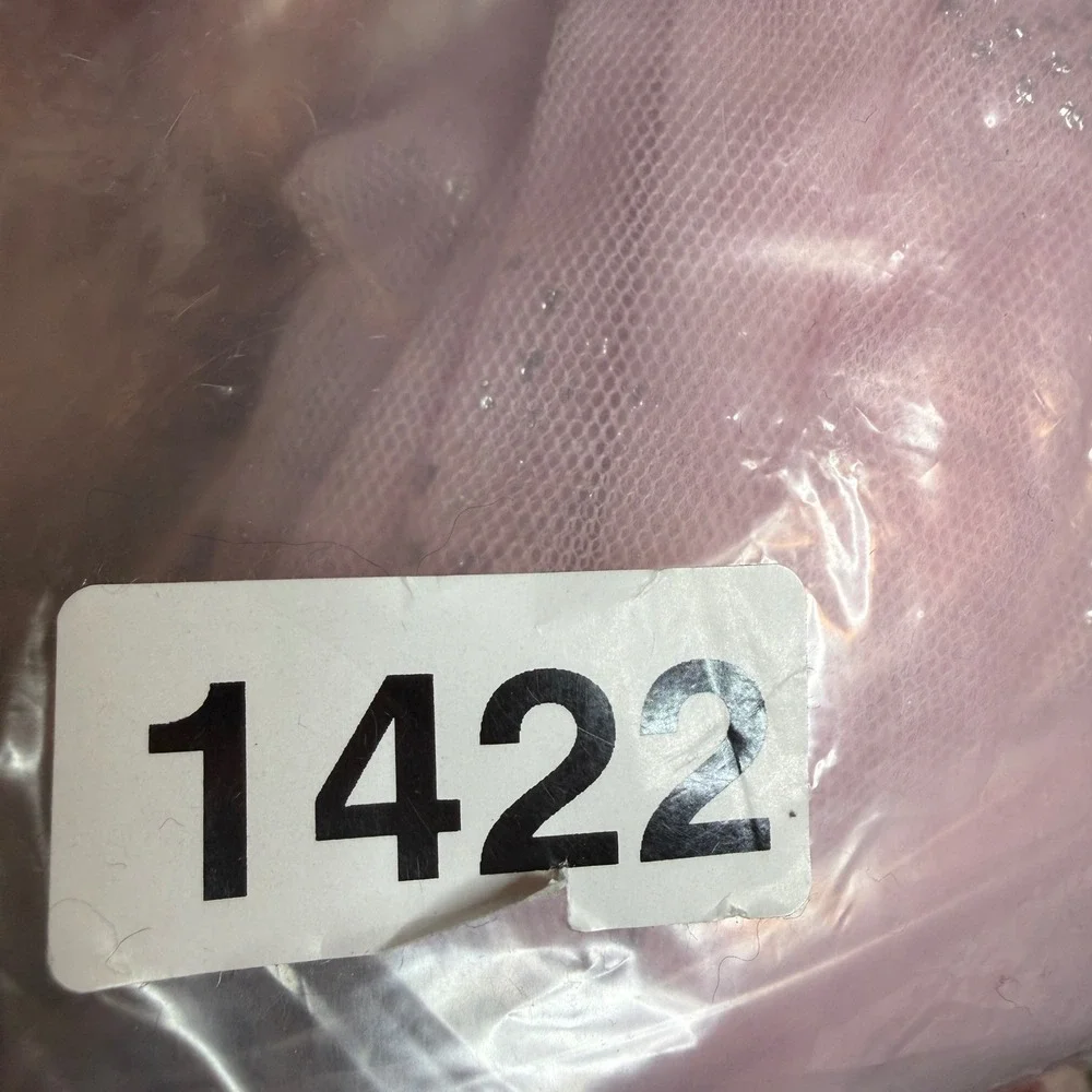 mini B Tutu Dress Kids 9M Pink Glitter‎ Polka Dot Tulle Special Occasion G45423
